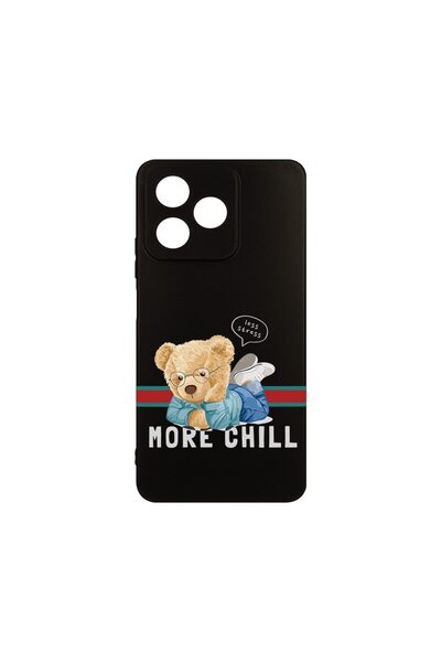 bestcase Калъф за OPPO A40, BestCase® Тънък силиконов, More Chill Teddy Bear,...