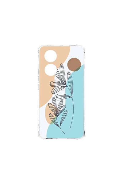 bestcase Husa Anti Shock 1.5MM, compatibilă cu OPPO A18, Floare Abstractă, Te...