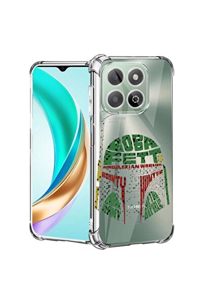 bestcase ¬Æ Husa compatibila Honor X8C, Anti Shock 1.5MM, Calligraphy Boba Fe...