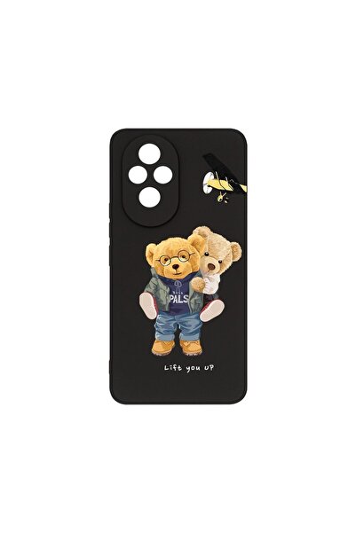 bestcase Husă Premium din Silicon, Compatibilă cu Honor 200, Ursuleț de pluș ...
