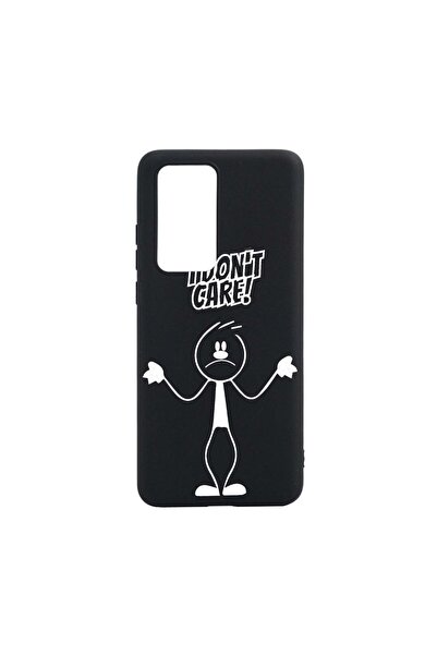 bestcase Θήκη σιλικόνης συμβατή με Huawei Nova 9, Δεν με νοιάζει, ανθεκτική σ...