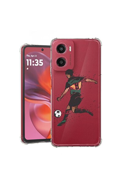 bestcase Θήκη για Motorola Moto G06 με σχέδιο ποδοσφαίρου, Αντικραδασμική, Εν...