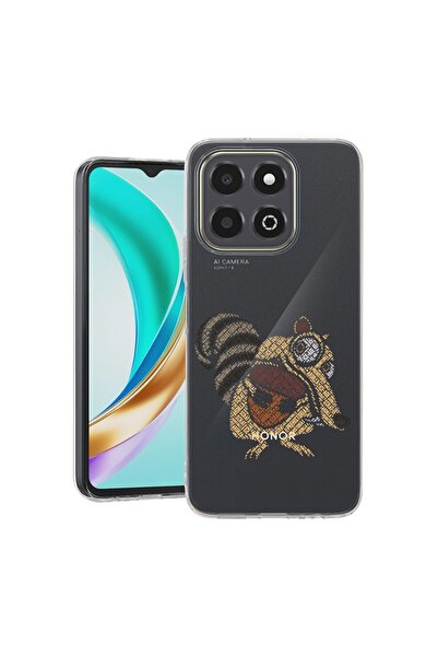 bestcase Θήκη για Honor X6b, BestCase® Διαφανής Σιλικόνη 2MM, Σχέδιο Καλλιγρα...