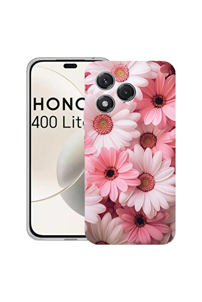 bestcase Case for Honor 400 Lite 5G, BestCase¬Æ Clear Silicon 2MM, Pink Daisy...