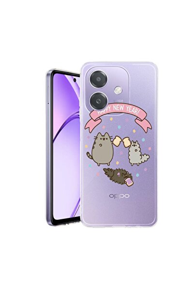 bestcase Husa pentru OPPO A40 / A40M, BestCase¬Æ Clear Silicon 2MM, Happy New...