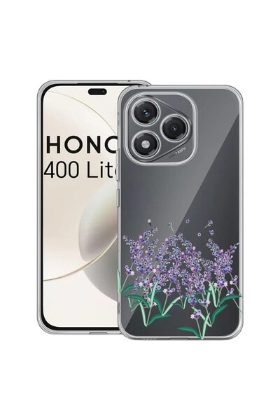 bestcase Θήκη για Honor 400 Lite 5G, BestCase® Διαφανής Σιλικόνη 2MM, Λεβάντα...