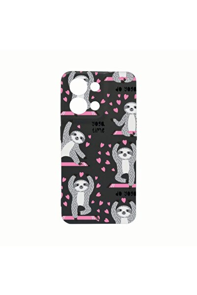 bestcase Силиконов калъф, съвместим с Oppo Reno8 Pro, Yoga Time, устойчив на ...