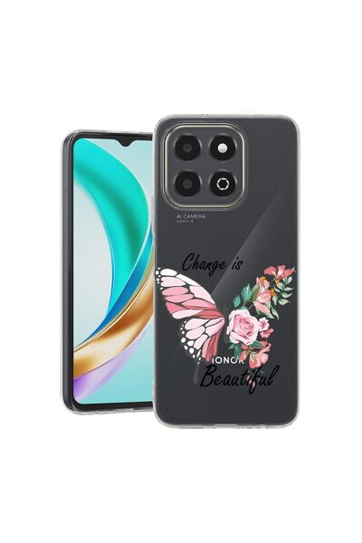 bestcase Διαφανής Λεπτή Θήκη Σιλικόνης Συμβατή με Honor X6c, Η αλλαγή είναι ό...