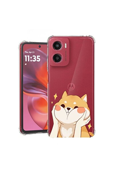 bestcase ¬Æ Husa pentru Motorola Moto G05, Anti Shock 1.5MM, Emoji - Sweet Ca...