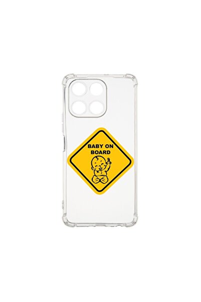bestcase ¬Æ Husa pentru Honor 200 Smart, Anti Shock 1.5MM, Baby On Board, Rez...