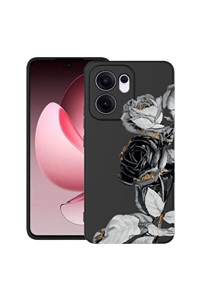 bestcase Θήκη για OPPO Reno13 F 5G, Premium Λεπτή Σιλικόνη 1.2MM, Μαύρο Ροζ, ...