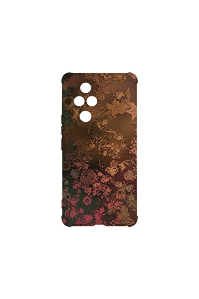bestcase Husa Anti Shock 1.5MM, compatibilă cu Honor 200 Pro, Golden Feathers...