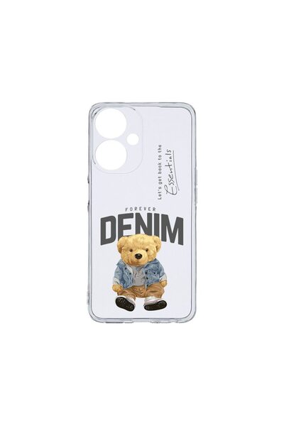 bestcase Калъф BestCase™ Прозрачен силиконов, Съвместим с Honor X7b, Деним ст...