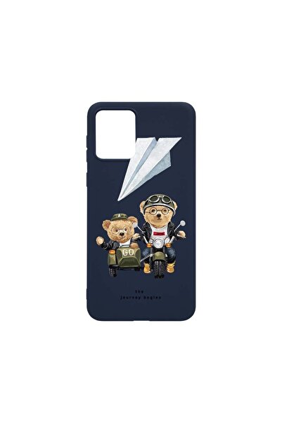 bestcase Λεπτή Θήκη Σιλικόνης 0.8MM, Συμβατή με Motorola Moto E13, Σχέδιο Ted...