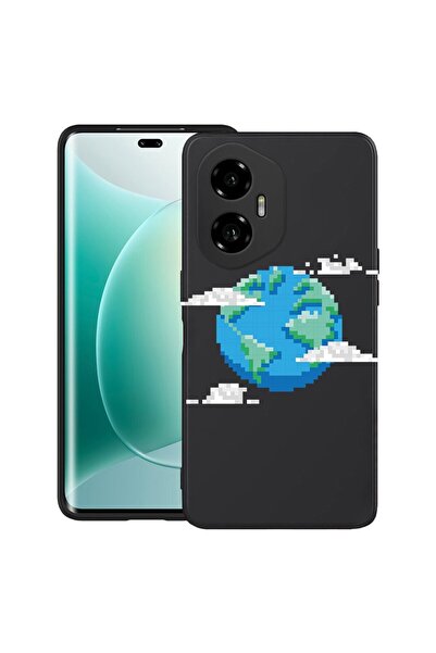 bestcase ¬Æ Husa pentru Honor 300 cu Design Minecraft Earth, TPU Mat Ultra Sl...