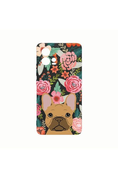bestcase Husa Silicon, Compatibila Cu Motorola Edge 30 Fusion, Dog and Flower...
