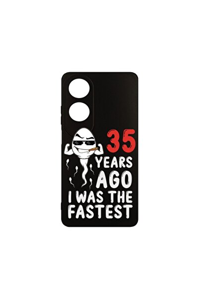 bestcase ¬Æ Silicone Slim Case for OPPO A38 / A18, 35 Years ago I Was the fas...