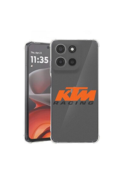bestcase ¬Æ Husa Anti Shock pentru Motorola Edge 60 Pro cu Design KTM Racing,...