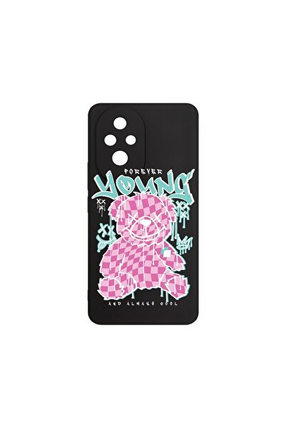 bestcase Калъф за Honor 200 5G, BestCase® Тънък силиконов 0.8ММ, Мече Вечно м...