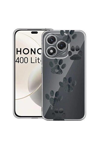 bestcase Husa pentru Honor 400 Lite 5G, BestCase¬Æ Clear Silicon 2MM, Dog Paw...