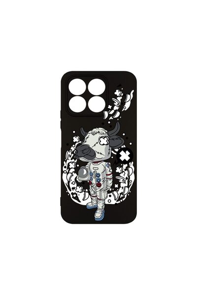 bestcase Husa BestCase¬Æ Premium Silicon, Compatibila Cu Honor X8B, Cow Astro...