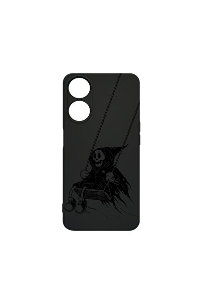 bestcase Λεπτή Θήκη Σιλικόνης 0.8MM, Συμβατή με OPPO A58 5G, Σχέδιο Death Swi...