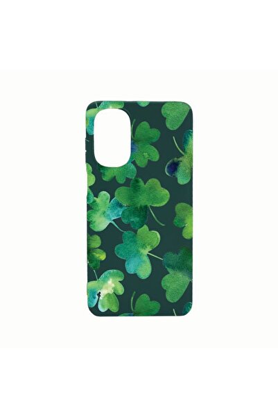 bestcase Husa Silicon, Compatibila Cu Motorola Moto E32s, Green leaf, Reziste...