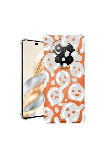bestcase ¬Æ Husa pentru Honor Magic7 Lite, Anti Shock 1.5MM, Gray Acid Smiley...