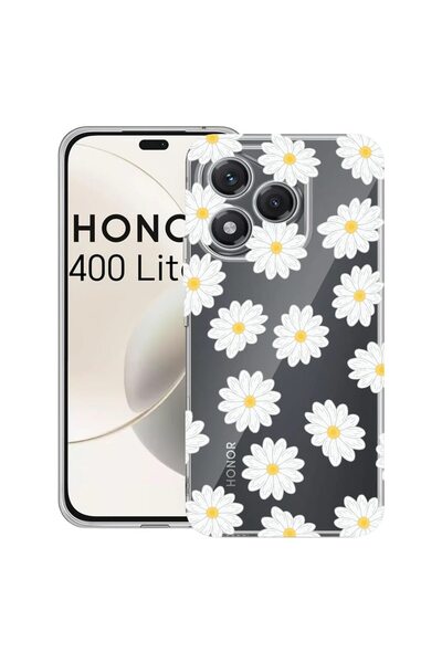 bestcase Husa pentru Honor 400 Lite 5G, BestCase¬Æ Clear Silicon 2MM, Happy F...