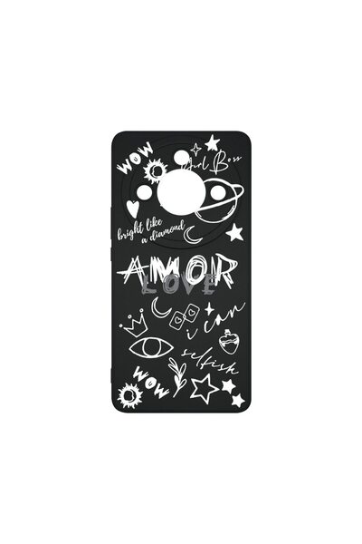 bestcase Λεπτή Θήκη Σιλικόνης 0.8MM, Συμβατή με Honor Magic6 Lite, Goth Love,...