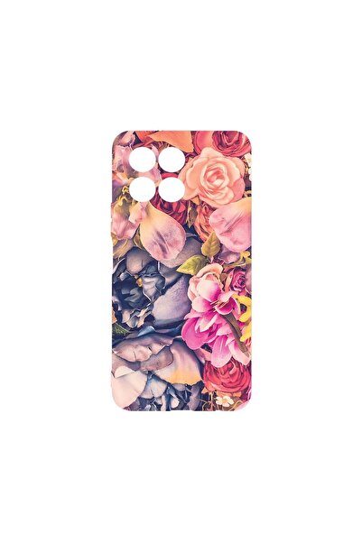 bestcase Διαφανής Θήκη Σιλικόνης, Συμβατή με Honor X8 5G, Φλοράλ, Αντικραδασμ...