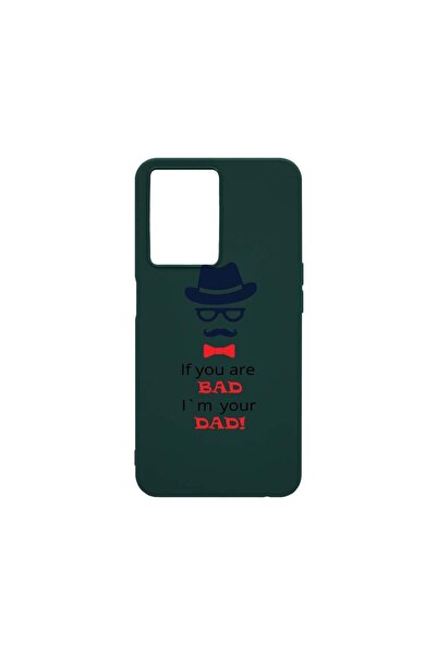 bestcase Λεπτή Θήκη Σιλικόνης 0.8MM, Συμβατή με OPPO A57s, Bad Dad, Ανθεκτική...