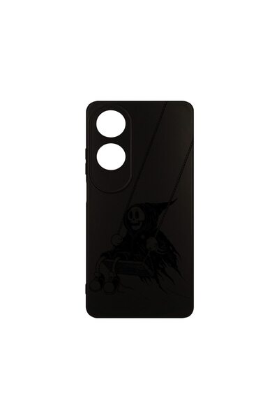 bestcase BestCase Slim SIlicon 0.8MM Case, Compatible with OPPO A60, Death Sw...