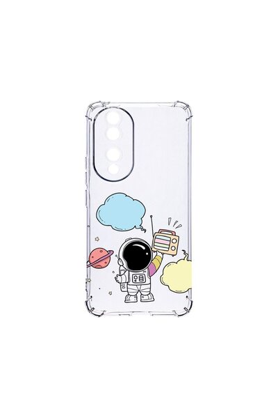 bestcase Husa BestCase¬Æ Anti Shock 1.5MM, Compatibila Cu Honor 90, Astronaut...