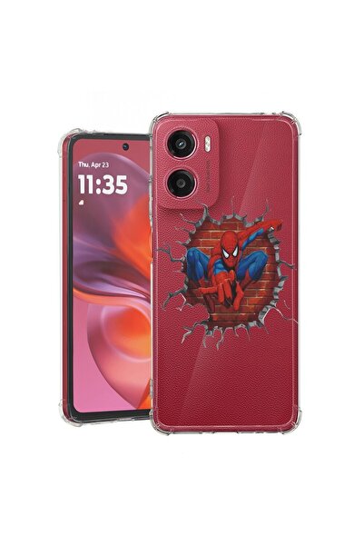 bestcase ¬Æ Husa pentru Motorola Moto G05, Anti Shock 1.5MM, SpiderMan, Prote...