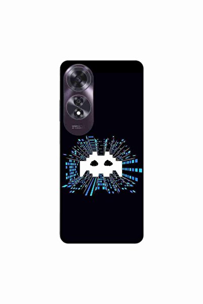 OEM Husa compatibila cu Oppo A60 4G Silicon Gel Tpu Model Sky Invaders