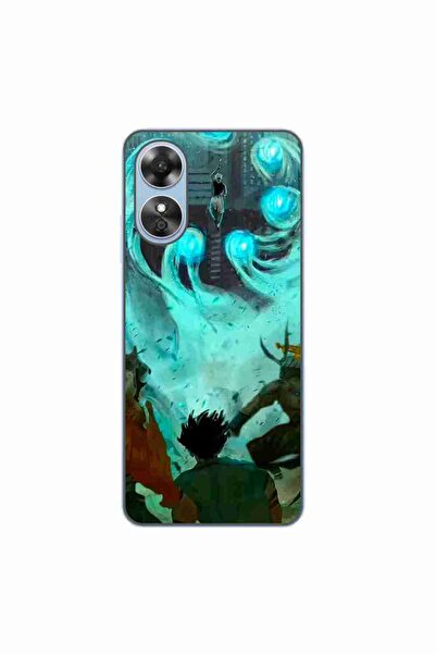 OEM Husa compatibila cu Oppo A17 Silicon Gel Tpu Model Satoru vs Sukuna