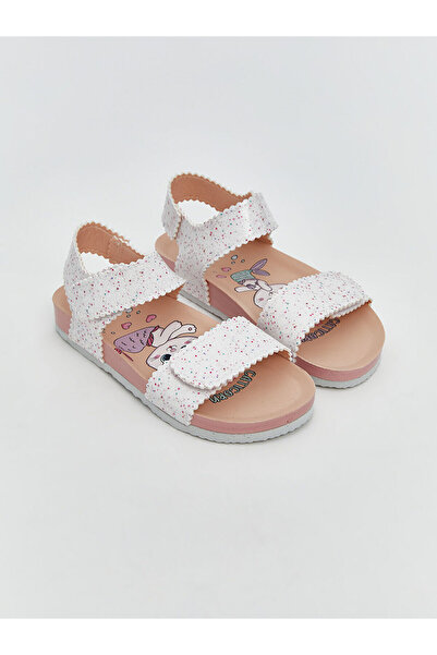 LC Waikiki Vizyon New Season Velcro Girls' Sandals