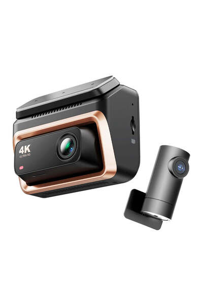 DDPAI Z60 Pro 3-Channel Dash Cam 4K + 2K Internal + 1080P Rear 4G GPS