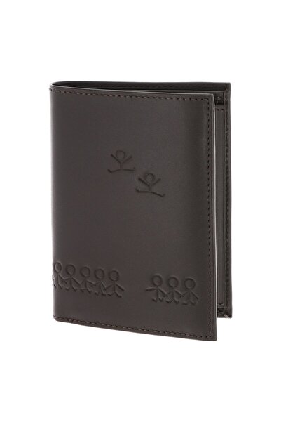 oxmox Leder Geldbörse RFID-Schutz Leder 10 cm
