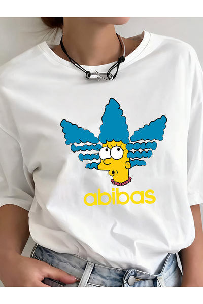 SAUDI Men and Women's 100% Cotton T-Shirt - Oversized Crew Neck Short Sleeve ...