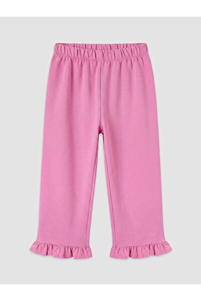 LC Waikiki Lcw Kids Girls' Ruffle Sweatpants