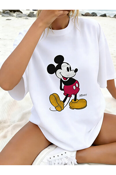 SAUDI DISNEYLAND disneyland Men and Women's 100% Cotton T-Shirt - Oversized C...