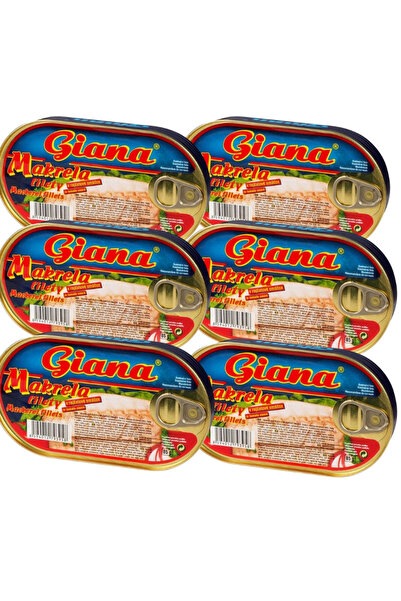 Giana Pschet 6x Giana- Macrou file in sos tomat 170g