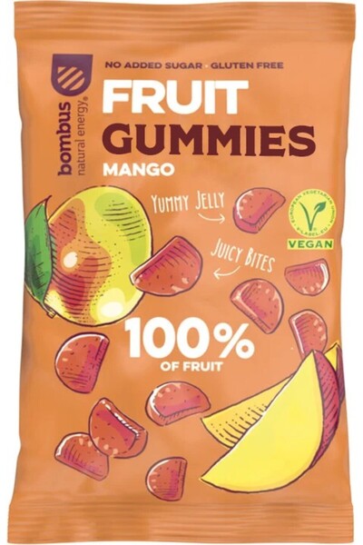 bombus Jeleuri de fructe cu mango, 35g
