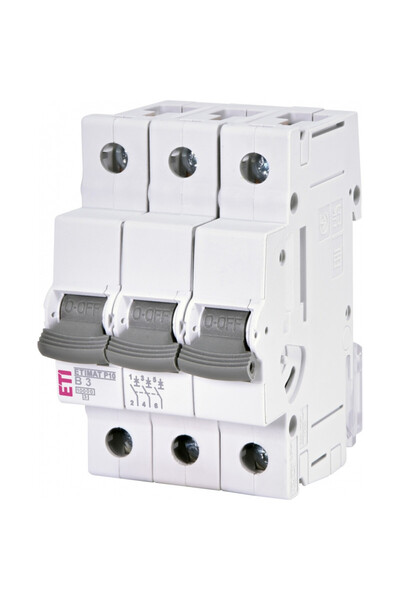 Eti circuit breaker Etimat P10 3P B3 001901305