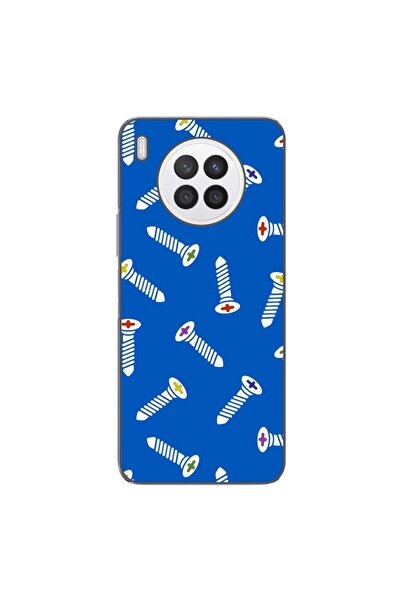 OEM Θήκη συμβατή με Huawei Nova 8i από σιλικόνη gel TPU, μοντέλο με σχέδιο βι...