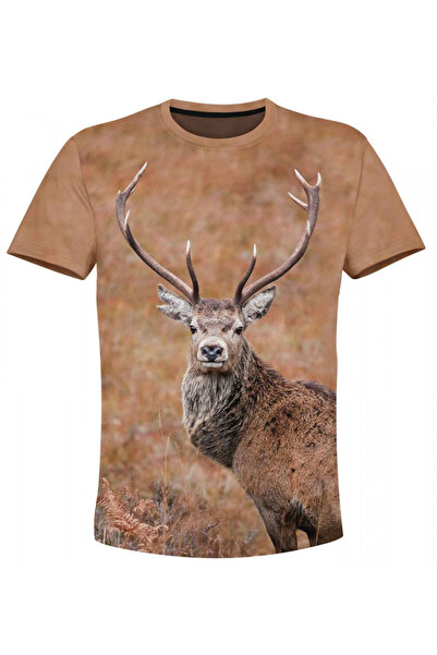 OEM Tricou barbati Cerb , maneca scurta multicolor F010
