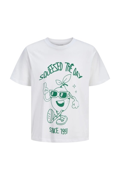 Jack & Jones JACK &JONES Funny Fruit t-shirt - 12288084-Bright White