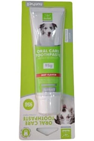 zkra shop Nunbell Biftek Aromalı Köpek Diş Macunu 95 gr 1053162